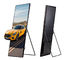 P1.5/P1.87/P2.34 Indoor Led Poster Display In Shopping Mall / Cinema Elegant Appearance