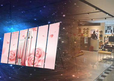 Aluminum P2.5mm LED Poster Screen Panel Creative Easy Remove High Resolution Full Color Advertisement for Chain Store