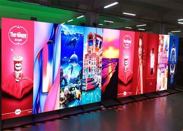 Aluminum P2.5mm LED Poster Screen Panel Creative Easy Remove High Resolution Full Color Advertisement for Chain Store