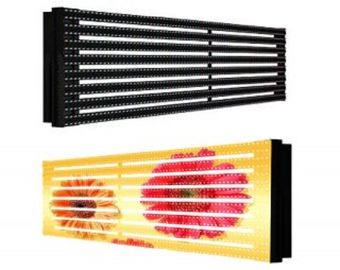 P15 P31 Building Video Wall Curtain LED Display 4000-8000CD/Sqm With Strong Unit DIP Sign