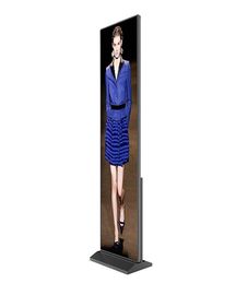 Potable Indoor LED Poster Display P2.5 160 Degree Viewing Angle For Mall Stores Advertising