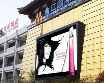 DOOH Outdoor Advertising Led Display Screen Waterproof SMD 2727 P10 Front Service