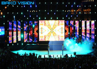 500X500mm 65536 Pixels / M2 P3.91 Rental LED Video Wall