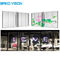 P10 P16 Glass Outdoor Transparent LED Screens Wide Viewing Angle Easy To Maintenance