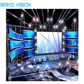 Light weight Flexible Indoor Rental LED Panel 1200 Nits High Refresh Rate For Stage