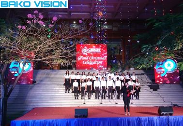 Small Pitch Indoor Rental Led Display , Led Video Wall Display For Stage / Show