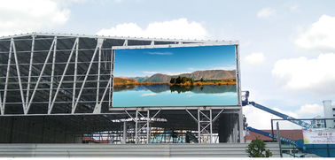 P6.67 Outdoor Fixed Led Display Back Access Service Screen For Advertising