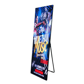 High Definition Indoor LED Poster 1000 Nits IP40 Aluminum Panel Easy Control