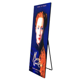 High Definition Indoor LED Poster 1000 Nits IP40 Aluminum Panel Easy Control