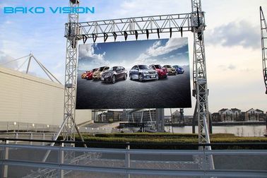 Outdoor Rental LED Screen P4.81 Media LED Display Nationstar LEDs 5500 Nits for Outdoor Use