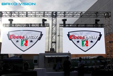 Outdoor Rental LED Screen P4.81 Media LED Display Nationstar LEDs 5500 Nits for Outdoor Use