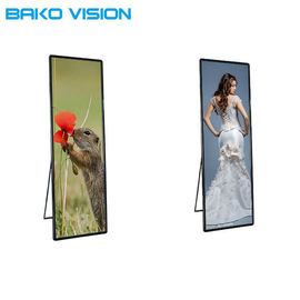 Poster LED Screen Indoor HD P2.5 Digital Movable Display Front Service RGB Mirror Panel IP43 Not Waterproof