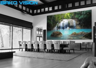 Wide Viewing Angle UHD LED Display , 1R1G1B Full Color Video Wall For TV Studio