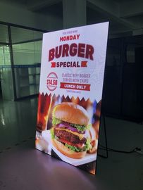 Aluminum GOB 2000 Nits Frameless LED Advertising Poster