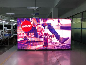 33mm Panel Standing LED Poster P2.5 3500nits Asynchronous Control