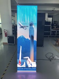 33mm Panel Standing LED Poster P2.5 3500nits Asynchronous Control