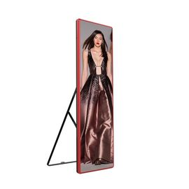 Moveable LED Poster Display P2.5 HD 1000 Nits For Mall Stores Advertising