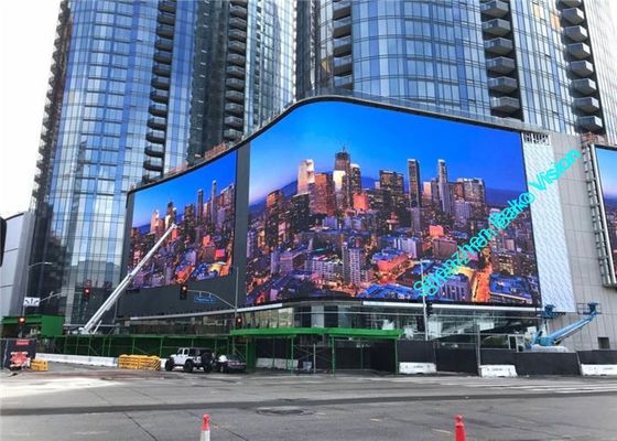 7500CD High Brightness and 1920Hz High Refresh P10 (P16 P8 P6) Outdoor LED Billboard Display for Advertising Video Wall