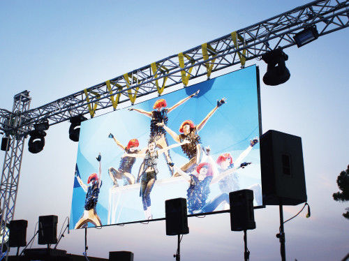 Outdoor Rental LED Display P3.91 Stage Video Wall Die-casting Aluminum Cabinet Advertising Media Display