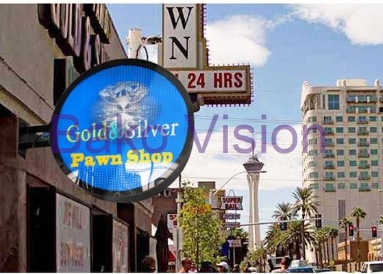 Full Color Waterproof Outdoor Fixed Led Display For Chain Store