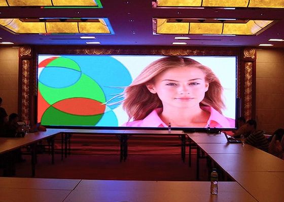 Full Color Indoor Fixed LED Display Screen High Definition For Meeting Room