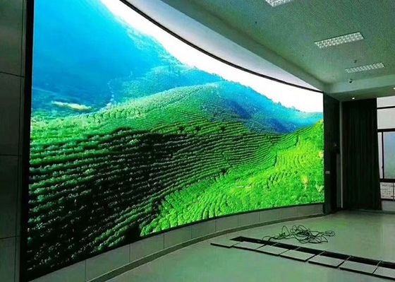 Full Color Indoor Fixed LED Display Screen High Definition For Meeting Room