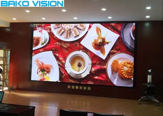 SMD2121 4000Pixels/Sqm Indoor Fixed LED Display For Advertising