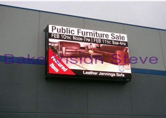 New Technology Energy Saving Cooling Screen P8 Outdoor Waterproof LED Fixed Surface Screen for Shopping Center