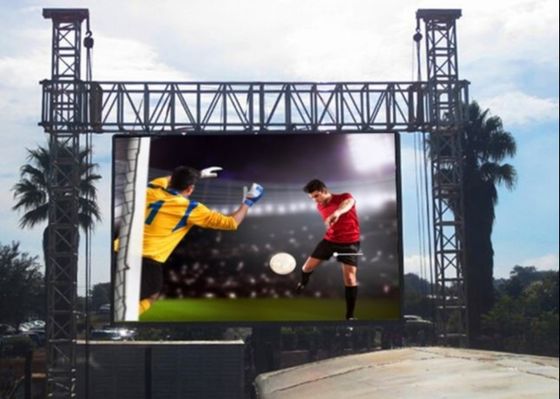 High Brightness Outdoor Rental LED Display Large Cabinet For Wedding Hall Show Events