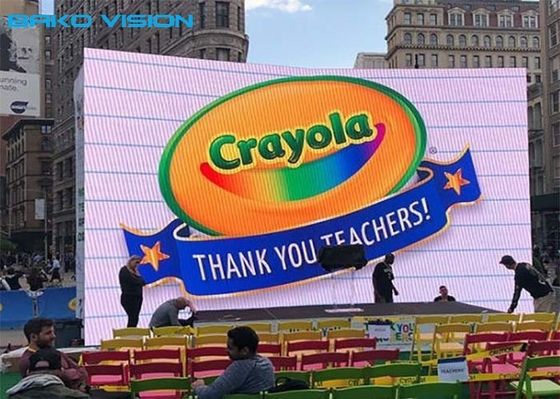 Light Weight Portable Outdoor Led Advertising Display Video Wall For Stage Show