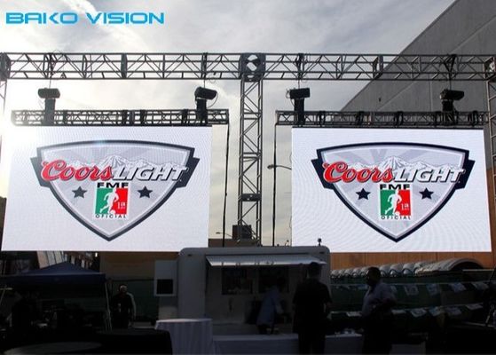 Light Weight Portable Outdoor Led Advertising Display Video Wall For Stage Show