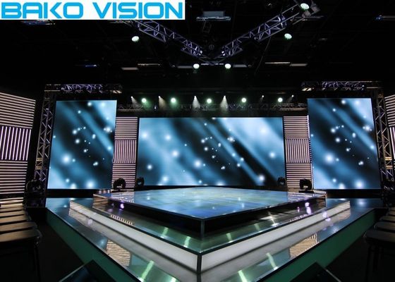 Stage Lighting Internal Indoor Full Color Led Display Screen High Resolution For Show