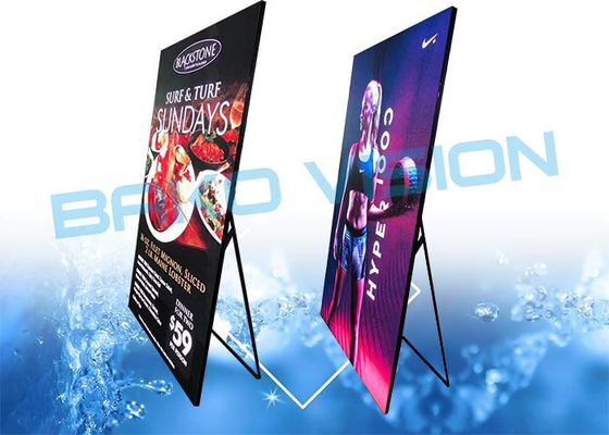 SMD2121 LED Display Advertising Billboard Poster Light Weight For Shopping Mall Store