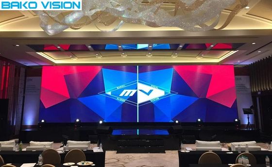 SMD2121 P4.81 Fanless Indoor Advertising Led Display Screen High Resolution  Full Color