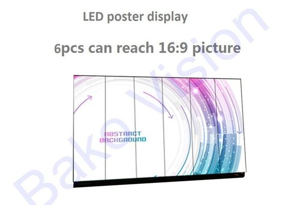 WIFI Control Indoor Led Commercial Poster Display Panel Advertising Digital Signage LED Screen