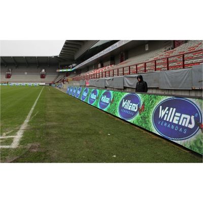 IP40 Sports Perimeter LED Display 6500cd/Sqm Outdoor ETL FIFA Stadium Standard