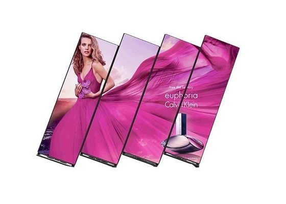 SMD2121 P2.5 HD Portable LED Poster Display IP40 For Indoor Shopping Advertising