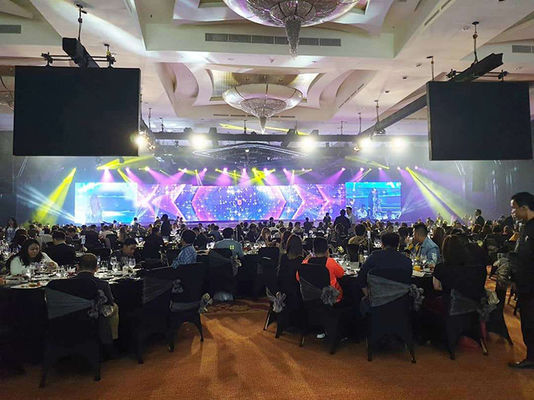 aluminum 16 Bit P4.81 Stage Rental LED Display 50x100cm