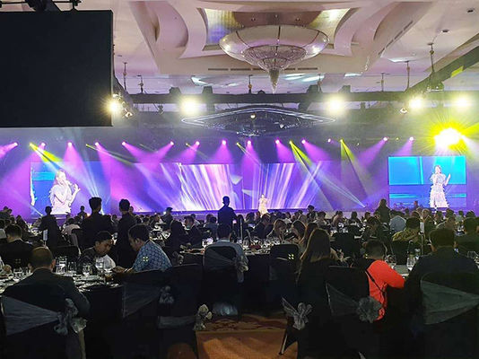 aluminum 16 Bit P4.81 Stage Rental LED Display 50x100cm