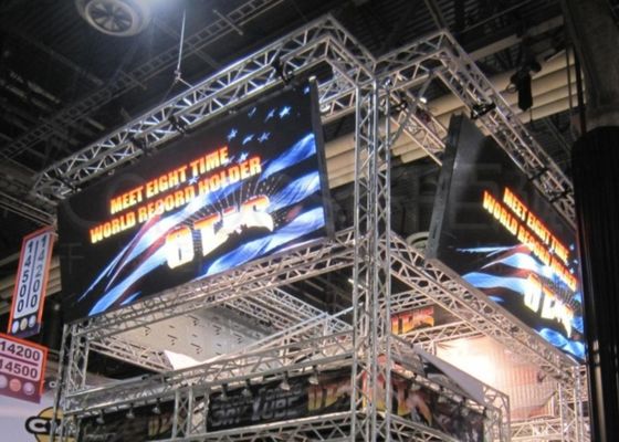 IP40 1000CD/Sqm Rental Advertising LED Display For Stage