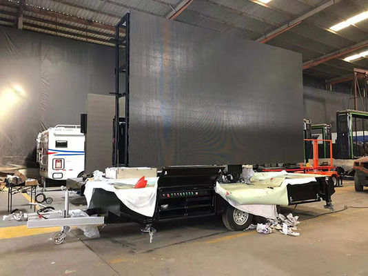 Double Sides 6000nits Truck Mounted Led Display P5