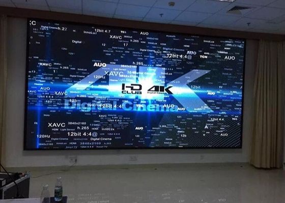 Full Color SMD1010 HD LED Display Indoor Wall Mounted LED Screen For Control Room