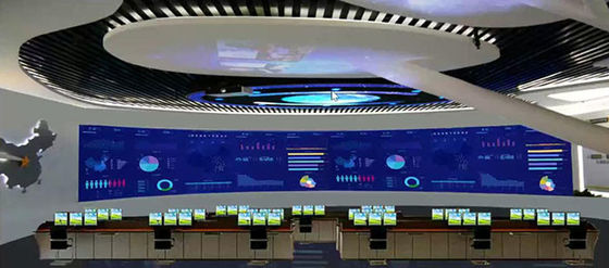 P1.25 High Definition Led Screen Indoor Fine Pitch Led Display For Big Data Center