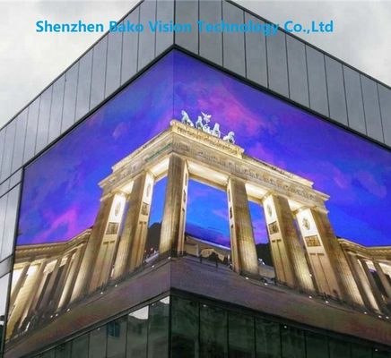 P8 P10 Outdoor Fixed LED Display Energy Saving LED Video Wall Screen