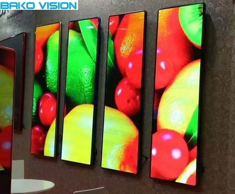 P2.5 Indoor Movable LED Poster Plycard LED Screen Poster With Wheels