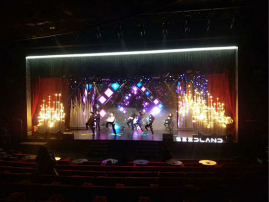 High Resolution Stage Rental LED Display Waterproof Screen For Theaters