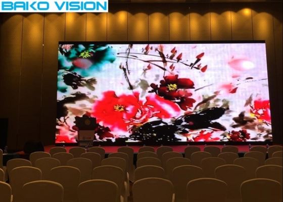 Full Color Interior Fixed Install Wall Mounted LED Display Screen For Advertising