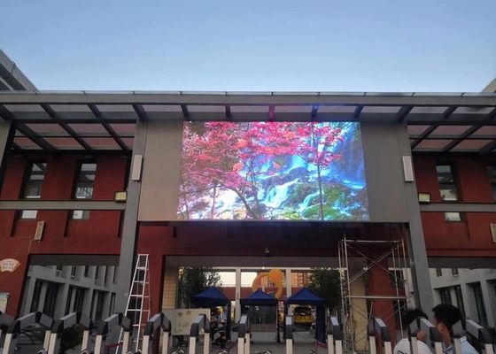 P8 Outdoor Fixed Install Front Maintenance LED Display Screen Advertising Billboard