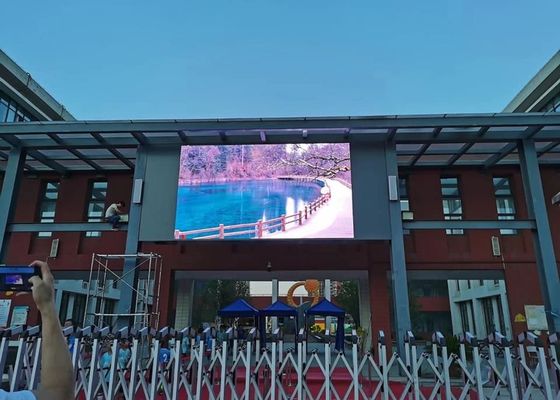 P8 Outdoor Fixed Install Front Maintenance LED Display Screen Advertising Billboard