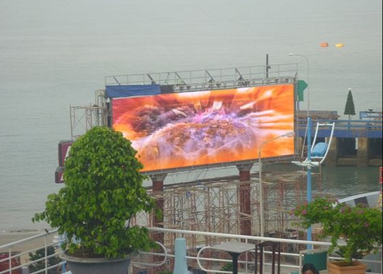 P8 Outdoor Fixed Install Front Maintenance LED Display Screen Advertising Billboard